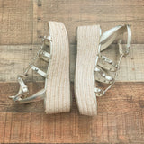 Marc Fisher Gold Stud Espadrilles - Size 7 (In Great Condition!)