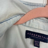 Aeropostale Denim Top- Size XS (see notes)