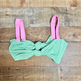 Show Me Your Mumu Green/Pink Bikini Top- Size XL (we have matching bottoms)