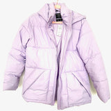 Abercrombie & Fitch Purple Water and Wind Resistant Puffer Hooded Jacket NWT- Size S (see notes)