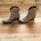 Born Grey Leather Boots- Size 7.5 (see notes)