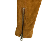 BLANKNYC Brown Suede Moto Jacket- Size XS