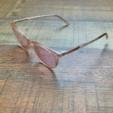 Diff Pink Make A Difference Sunglasses With Case