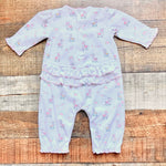 Kissy Kissy Llama and Rainbow Print Outfit- Size 0-3M