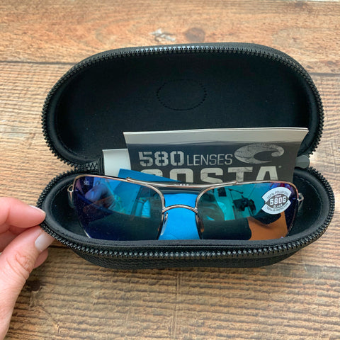 Costa 580 Lenses Cocos CC 21 Green Mirror 580G Polarized Sunglasses (NEW)