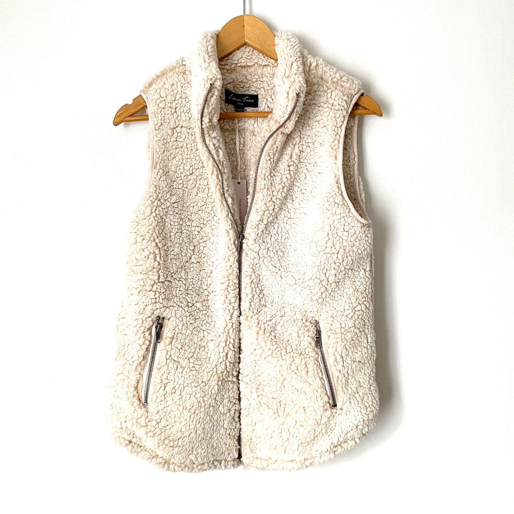 Love tree sherpa vest best sale