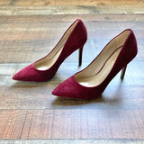 Sam Edelman Wine Velvet Pumps- Size 8.5 (Great Condition)