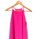 Everly Hot Pink Racerback Dress- Size S