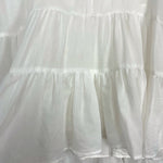 Vestique White Sheer Top with Slip- Size M (see notes)