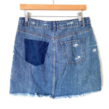 Highway Jeans Distressed Denim Mini Skirt- Size 5/6