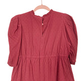 Very J Burgandy Hillary Dress NWT- Size S (sold out online)