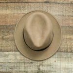 Ecote Urban Outfitters Tan Brown Belted Wool Hat