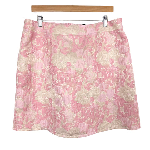 Eloquii Pink and Gold Mini Skirt- Size 14 (we have matching top)