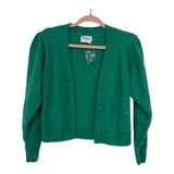 Callahan Green Kelly Wool Blend Cardigan- Size XS (see notes)