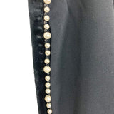 Eloquii Black Pearl Trim Flare Leg Trousers- Size 14 (Inseam 31”, sold out online, we have matching blazer)