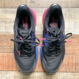 Brooks Launch 4 Black Pink/Blue Sneakers- Size 8 (BRAND NEW CONDITION)