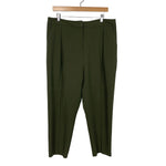 Topshop Olive Dress Pants- Size 12 (Inseam 22.5”)