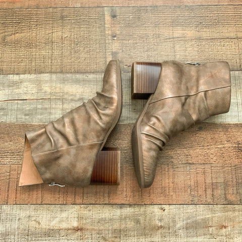 Antelope Copper Hollie Booties- Size 39 (Sold Out Online!)