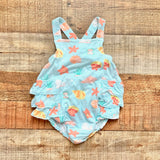 Angel Dear Blue Ocean Print Bubble- Size 6-12M