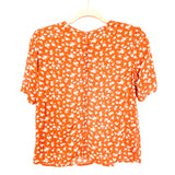 Abercrombie & Fitch Floral Button Up Back Top- Size XS