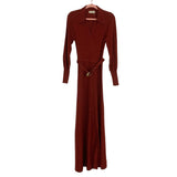 NICHOLAS Wool Blend Belted Front Slit Dress- Size ~XS (see notes)