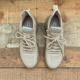 Steve Madden Maxima Rhinestone Platform Sneakers- Size 7 (LIKE NEW)