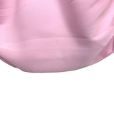 Entro Lilac Draped Front with Side Ruffle and Puffed Sleeves Dress- Size S (see notes)