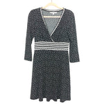 Max Studio Black/White Dot Dress- Size S