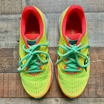 Saucony Formfit Neon Yellow/Orange Sneakers- Size 7.5 (GREAT CONDITION)