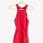 Gibson Red Eyelet Midi Dress NWT- Size XXS