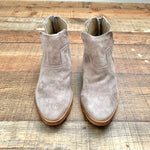 Dolce Vita Tan Suede Like Booties- Size 9