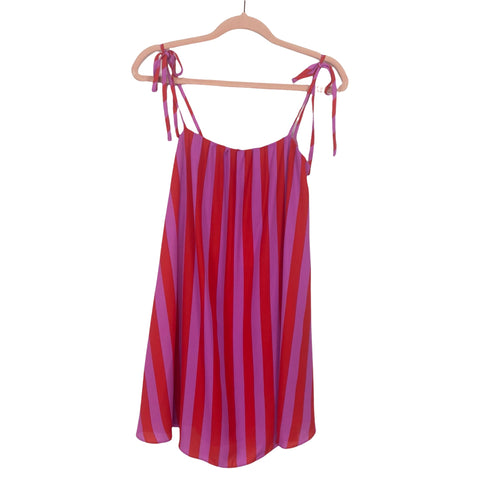 Buddy Love Striped Tie Shoulder Strap Dress NWT- Size S