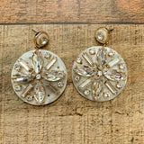 BaubleBar Safiya Resin & Crystal Drop Earrings (See Notes)