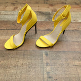 Forever21 Yellow Strappy Stiletto Heels- Size 7.5 (see notes)