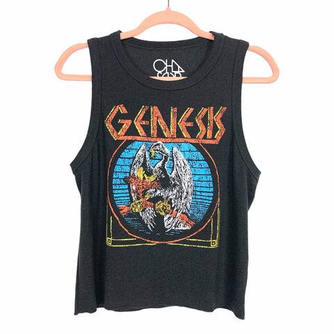 Chaser Black Genesis Graphic Sleeveless Top NWT- Size L