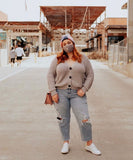 Old Navy Light Wash Distressed Mid-Rise Boyfriend Jeans- Size 16 Plus (Inseam 25”, see notes)