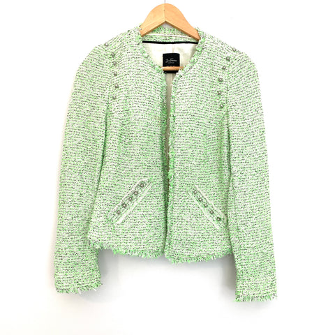 Zara Trafaluc Green Studded Detail Blazer- Size S