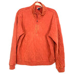 Universal Thread Orange Quilted Quarter Zip- Size L