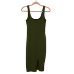 Express Olive Bodycon Dress- Size XS