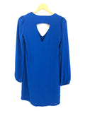 Eight Sixty Long Sleeve Shift Dress Cut Out Back- Size XS