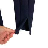 Ann Taylor Black Pull-On Split Hem Pants- Size XS (Inseam 26.5")