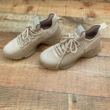 Steve Madden Maxima Rhinestone Platform Sneakers- Size 7 (LIKE NEW)