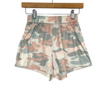 No Brand Pink/ Blue/White Camouflage Pajama Set- Size ~XS (see notes)