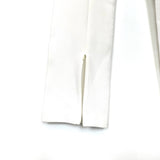 L'Academie Ivory High Waisted Zip Back Trouser Pants NWT- Size S (sold out online, Inseam 31”)