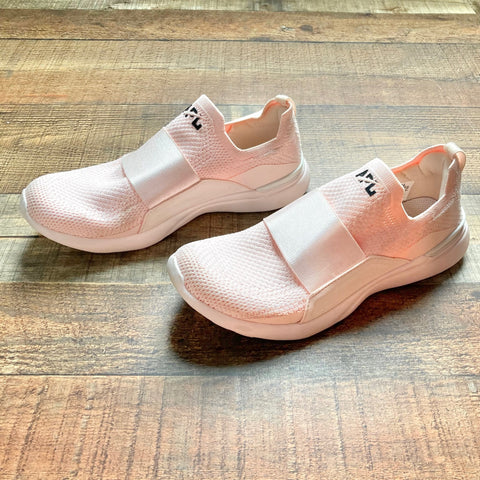 APL Light Pink Slip On Elastic Strap Sneakers- Size 7.5 (see notes)