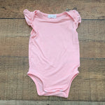 Angel Dear Pink Ruffle Sleeve Onesie- Size 0-3M (we have matching bloomers)