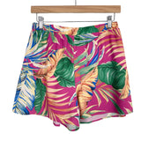 Pink Lily Pink Palm Print Shorts- Size M (we have matching top, sold out online)