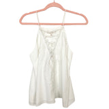 WAYF White Lace Trim Cami NWT- Size XS