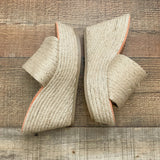 Soda Wedge Sandals- Size 7 (like new)