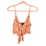 Cider Paisley Print Crop Top and Skirt Set- Size 2XL (sold as a set)